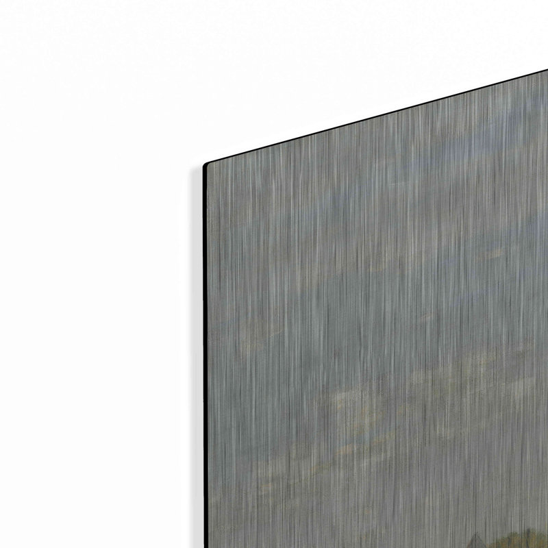 «Argenteuil» par Claude Monet, art mural en métal, H 24 po x l 36 po