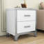 Table de chevet à miroir avec 2 tiroirs pour chambre à coucher Jasisa-1107826417