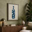 Porcelain Wine Bottle Japandi - Wrapped Canvas-124541727-124541704