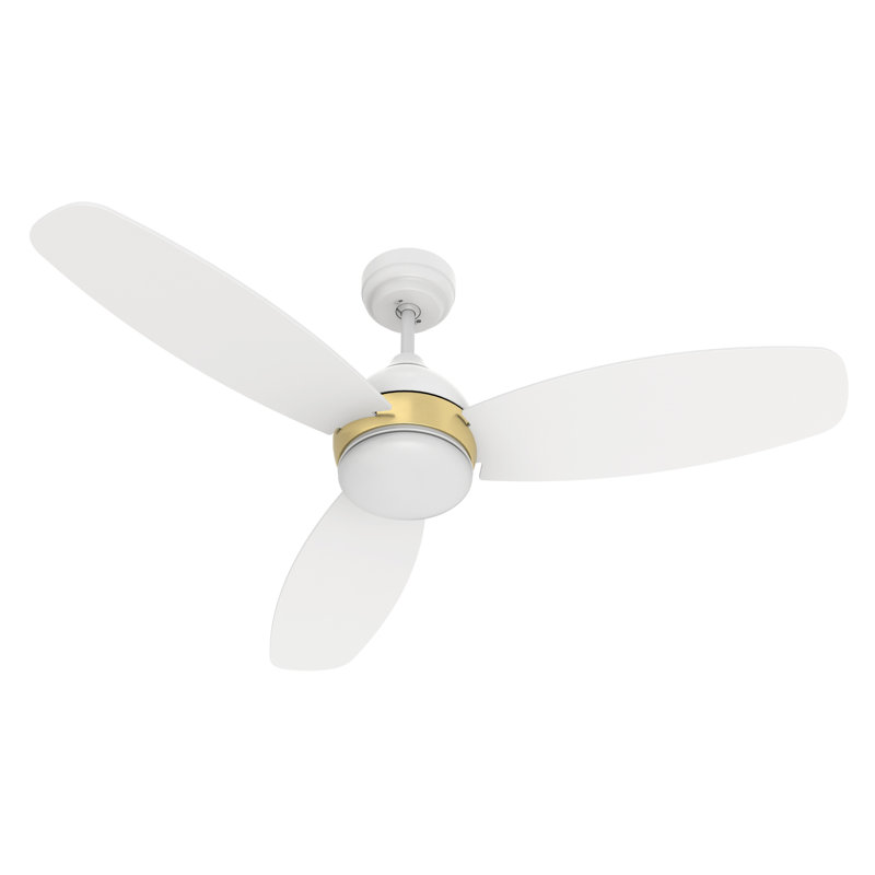  3 Blades Smart DC Motor Ceiling Fan with LED light, Remote Control