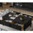 Solid wood French-style coffee table