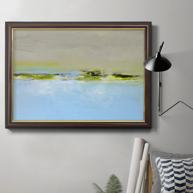 «From The Terrace II», toile encadrée de qualité supérieure - prête à être accrochée, 24" H x 36" W x 2.5" D