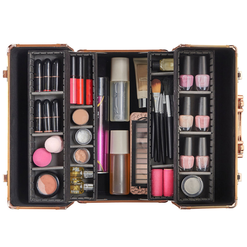 Klement 16 Compartment Makeup Organiser