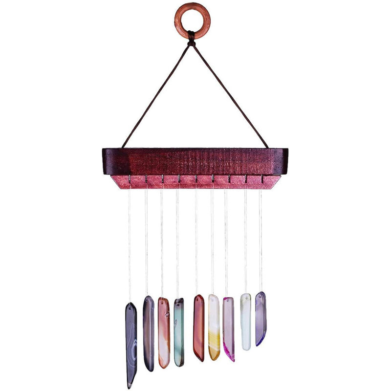 Agate Crystal Cave Stone Wind Chime