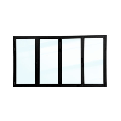 Porte pliante en aluminium Luvindow