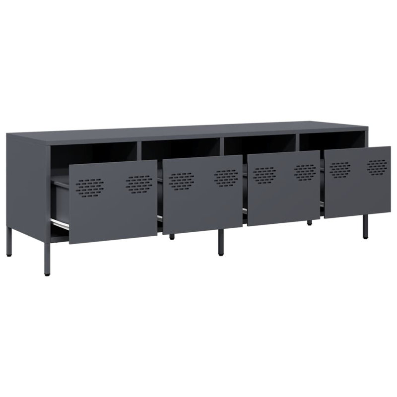 Ayele TV Stand, Anthracite, 135cm