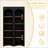 Free Standing 5 Tier Bookshelves