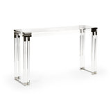 Bowen 54'' W Glass Console Table
