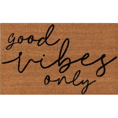 Good Vibes Only Doormat