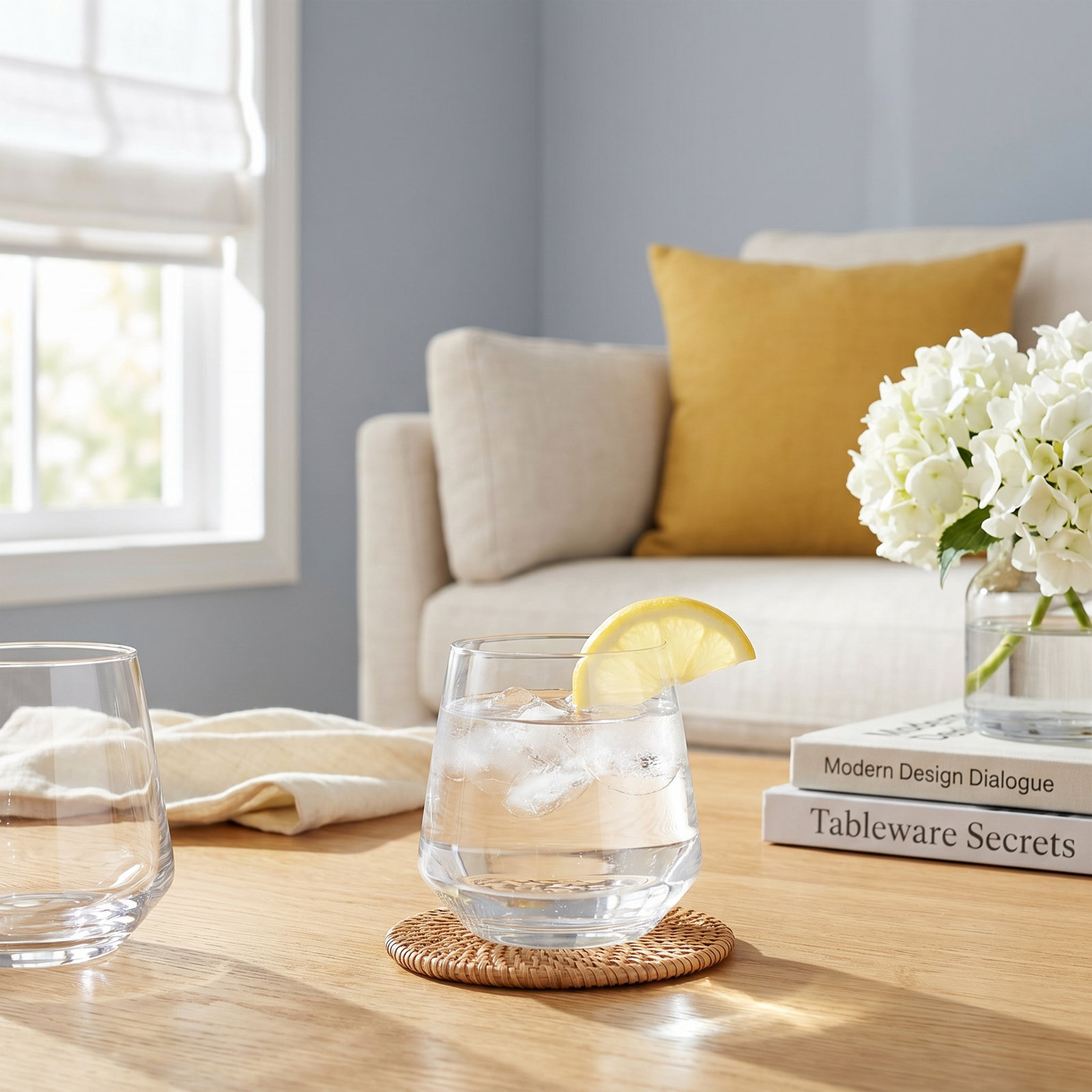 Pure Stemless Wine Glass