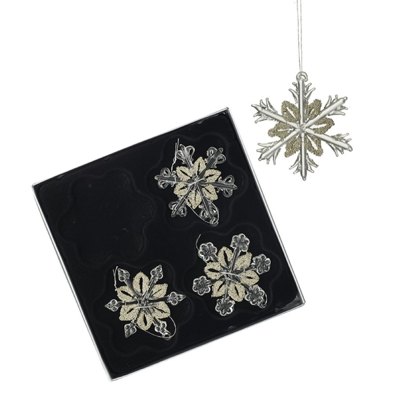 16cm Glass Holiday Shaped Ornament