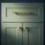 Ensemble de 10 poignées en bronze martelé champagne, poignées d'armoire Rhombus Design pour meuble-lavabo de tiroir de cuisine, centre de trou de 5 pouces, fabrication en alliage de zinc massif