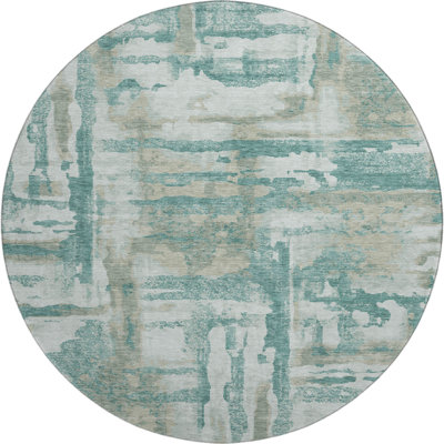 Premium Machine Washable Mayfield Abstract Rug