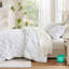 Ensembles de literie confortables en microfibre, confort floral 3 pièces pour maison moderne