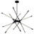 31 Inch Integrated LED Chandelier in Satin Gold Finish – Modern Geometric Pendant Light for Dining Room, Kitchen, or Entryway-1586319840-1588364004