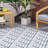 Tousignant Geometric Indoor / Outdoor Rug-1491104284