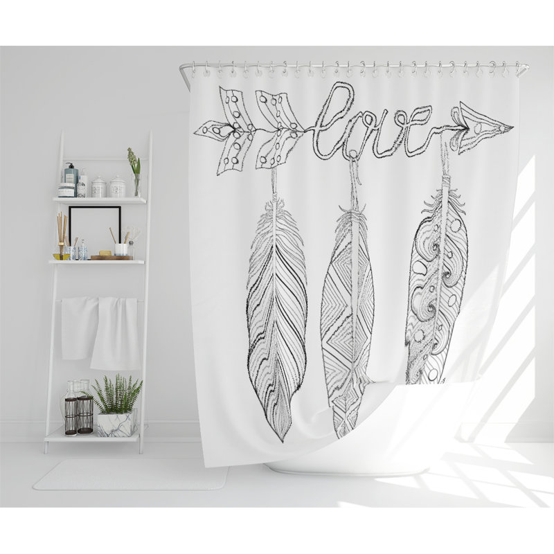 Brzozowski Polyester Shower Curtain Set