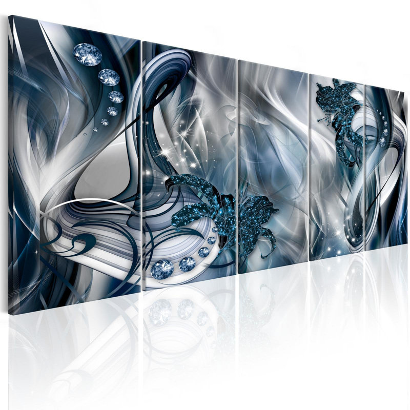 " Blue Glow " 5 - Pieces