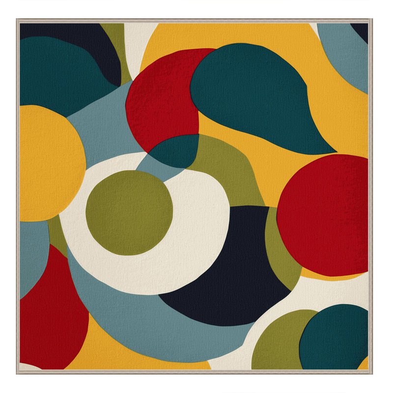 Retro Sparkle Rug, Square 4'