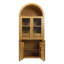Garde-manger arqué de 71 po de hauteur avec tablettes réglables-1654984971