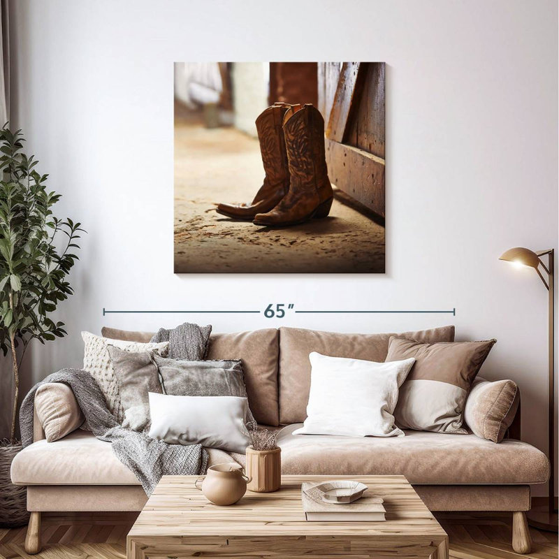 Lelar Barn Cowboy Boots, 39" H x 39" W