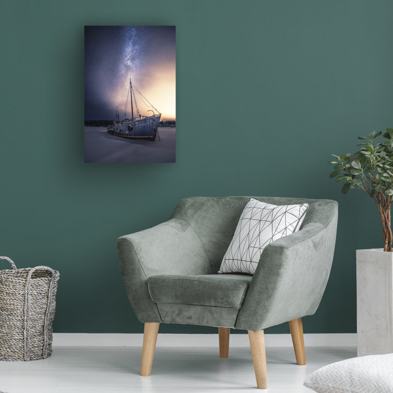 Art sur toile «cylindrique Mika Suutari», H 24 po x l 16 po