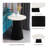 Mallard Marble Top End Table-1402262299