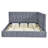 Full Upholstered Daybed/Sofa Bed Frame, Velvet-1306364234