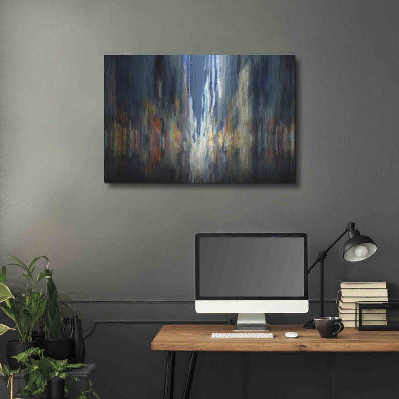«Downtown7» par David Manlove, H 24 po x l 36 po