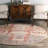 Rizer Southwestern Tasseled Handmade Flatweave Rust/Cream/Pink Rug-2145593577