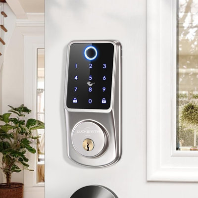Serrure à pêne dormant simple à verrou tactile Smartkey