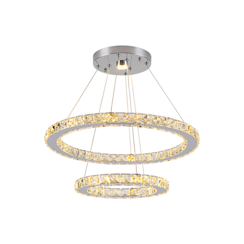 Silvana 2 - Light Chandelier, Warm Yellow
