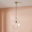 Dazey 1 - Light Gold Pendant