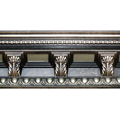 Attica Acanthus Leaf 94.5'' L x 5.25" W x 5.25'' H Polyurethane Hand Painted Crown Molding