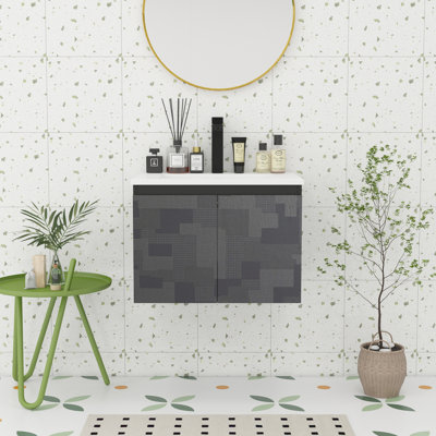 Meuble-lavabo mural Minimalist Design