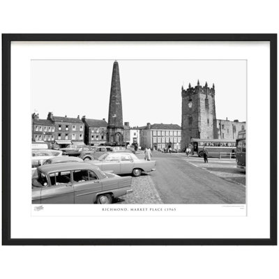 Richmond, Market Place C1965 by Francis Frith - Single Picture Frame Print
