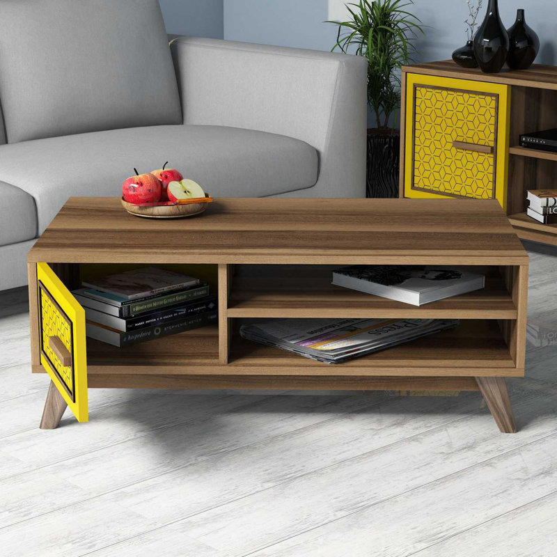 Table basse avec rangement Cronin
