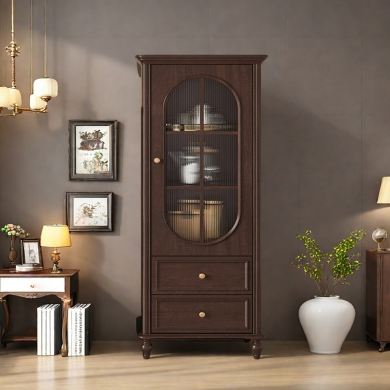 Buffet en bois massif de style américain moderne