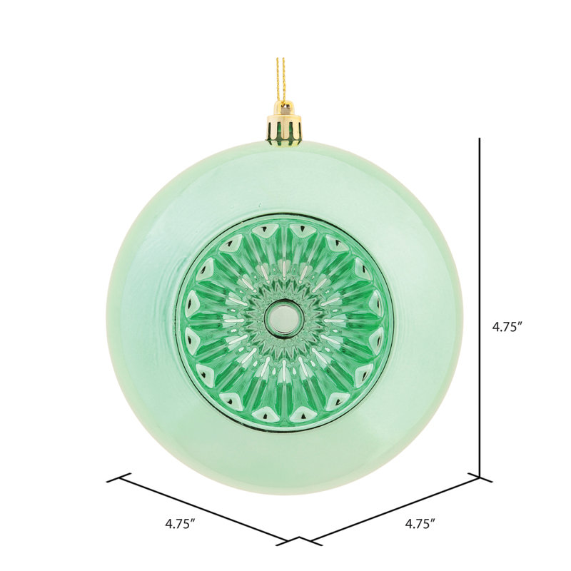 Ornement boule brillante étoile brillante, Turquoise clair