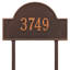 1-Line Lawn Address sign-728949171-728949174