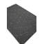 Tapis raffiné à motif raffiné gris-878493168