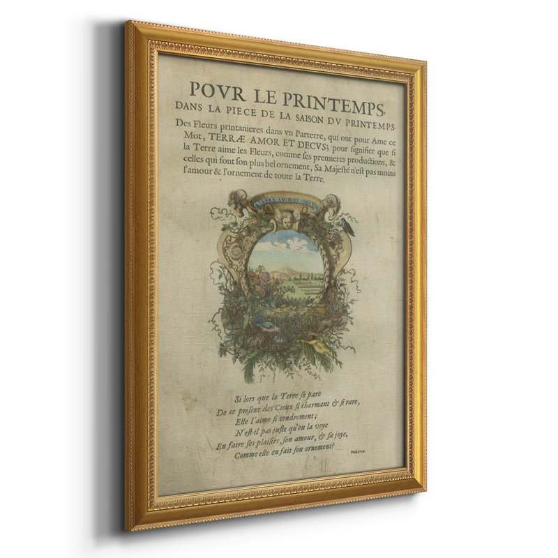 Ex-libris embelli avec toile encadrée de qualité supérieure - prêt à être accroché, H 36 po x l 24 po x P 2,5 po