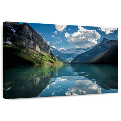 Alvord Lake Louise Sky Reflection