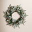20'' Faux Pine Lighted Wreath