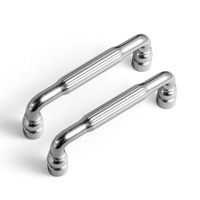 Grooved Tubular Cabinet Pull