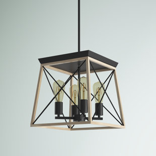 Alexia 4 - Light Dimmable Geometric Chandelier