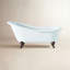 54" x 30" Freestanding Soaking Cast Iron Bathtub-135155475-135155481