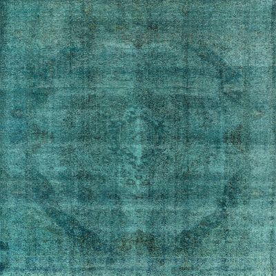 Tapis oriental turquoise