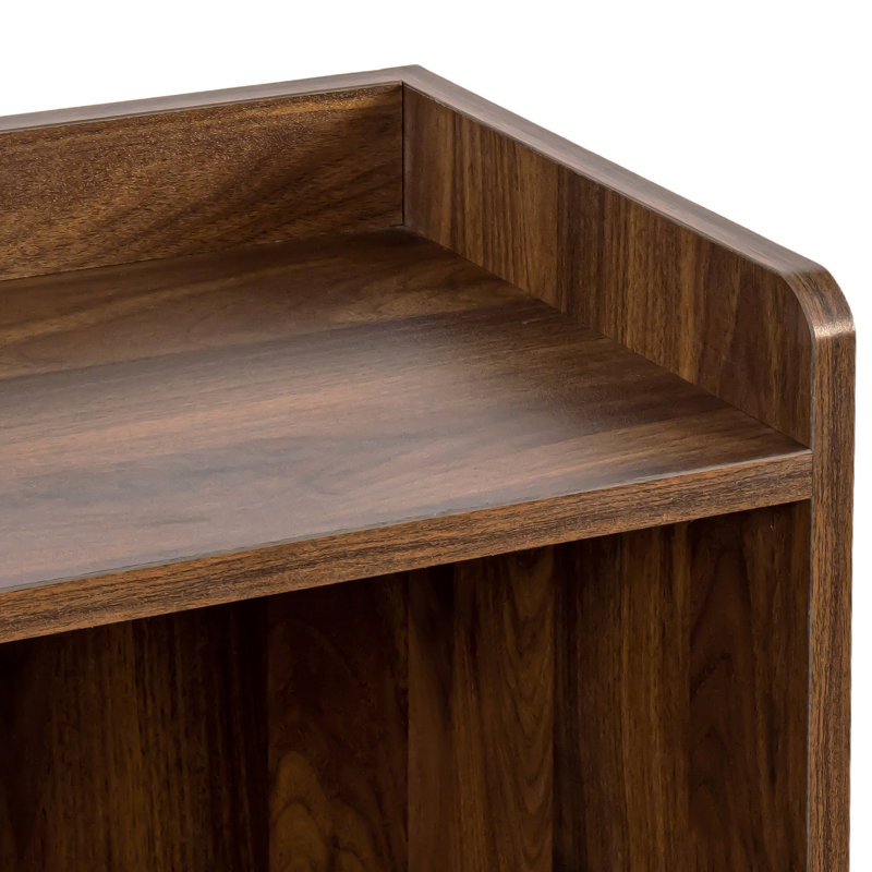 Buffet avec 2 portes coulissantes en verre rayé, armoire de rangement autoportante pour le vin, les livres ou les articles de bar, vitrine minimaliste moderne pour le salon, la cuisine ou le bureau