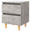 Moerlein 40cm W Manufactured Wood Bedside Table-465254961